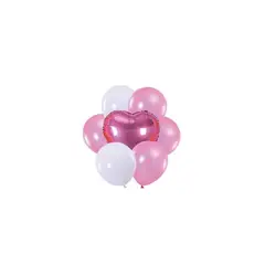 GENERICO - Set De Globos Rosa 7pcs