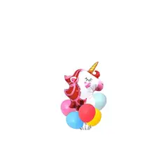 GENERICO - Set De Globos Unicornio 7pcs