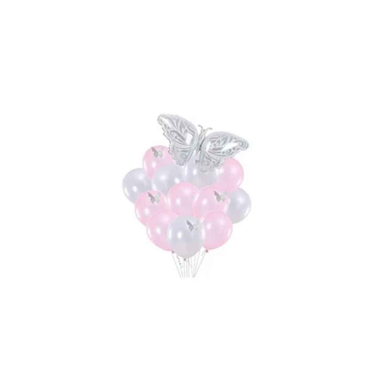 GENERICO - Set De Globos Mariposa 13pcs