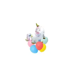 GENERICO - Set De Globos Unicornio 7pcs