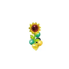 GENERICO - Set De Globos Girasol 7pcs