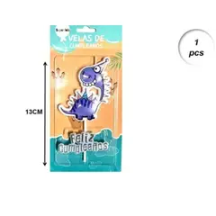 GENERICO - Velas De Cumpleaños Dinosaurio