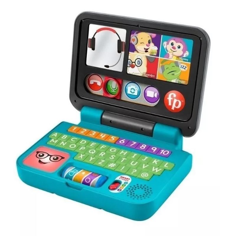 FISHER PRICE - Computador Fisher Price  Rie Y Aprende Laptop Fxk23 Mattel