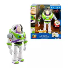 PIXAR - Buzz Lightyear, 30 Frases En Español, Con Casco Mattel Hjb40