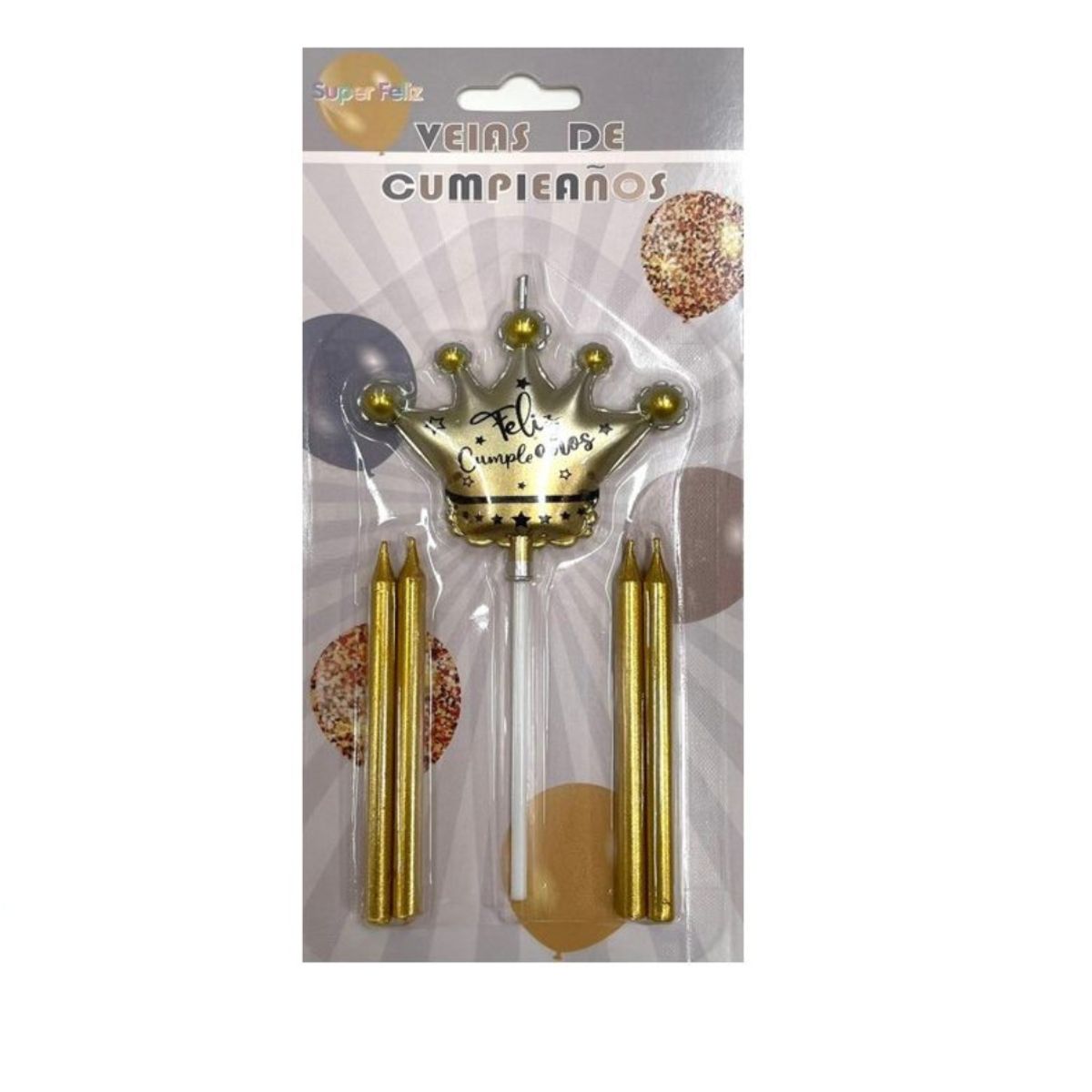 GENERICO - Velas De Cumpleaños Corona