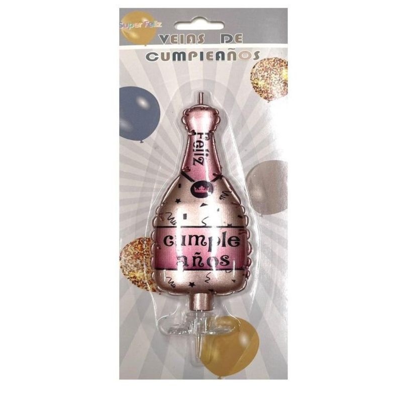 GENERICO - Velas De Cumpleaños Botellas