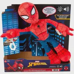 MATTEL - Spiderman Hombre Araña Interactivo Luz y Sonido