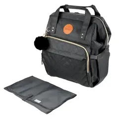 INFANTI - Mochila Pañalera Maternal Open Negra
