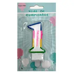 GENERICO - Velas De Cumpleaños Numero