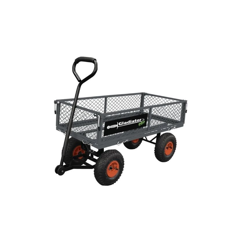 GENERICO - Carro Arrastre Gladiator 150kg Acero Gris