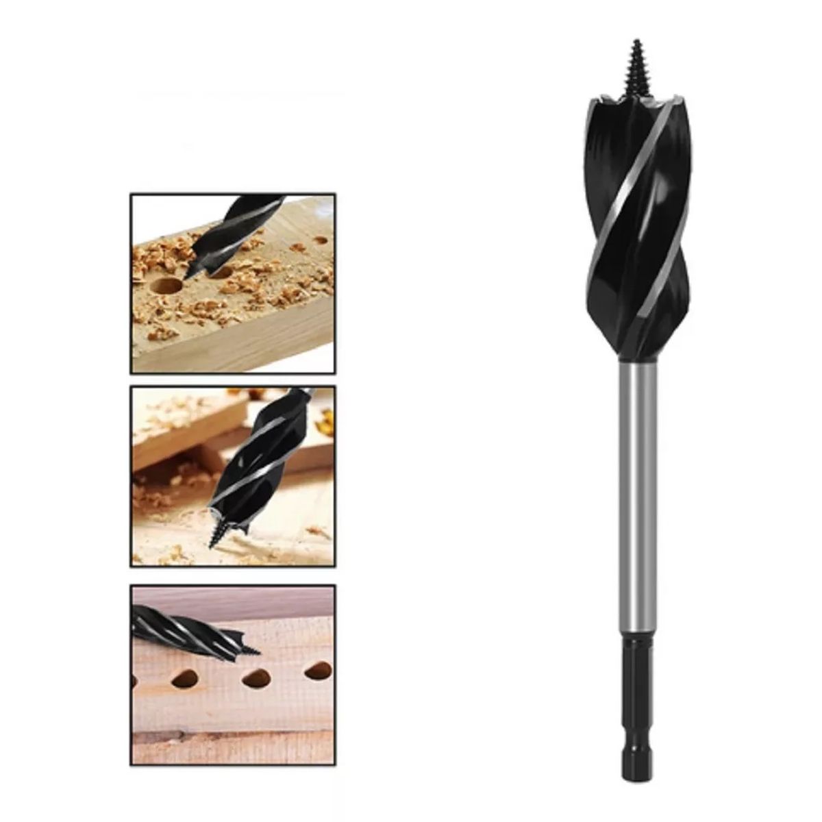 GENERICO - Broca Madera Vigas Helicoidal 1pcs 35 mm