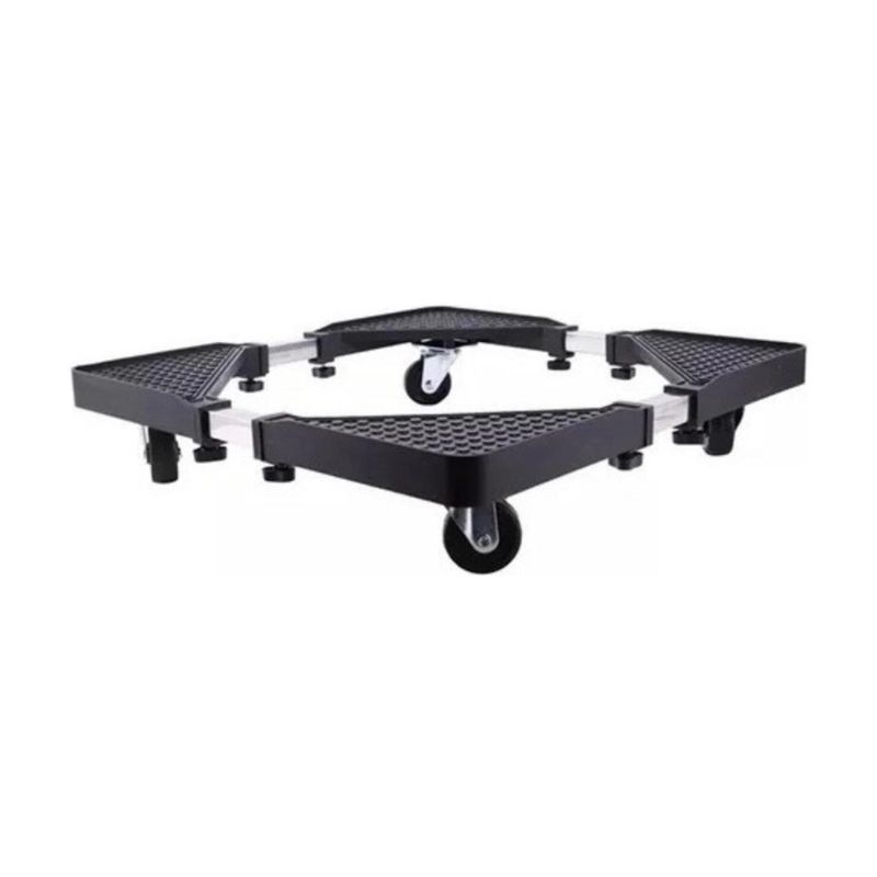 GENERICO - Carro Móvil  Soporte Ajustable Base Refrigerador Lavadora Soporte