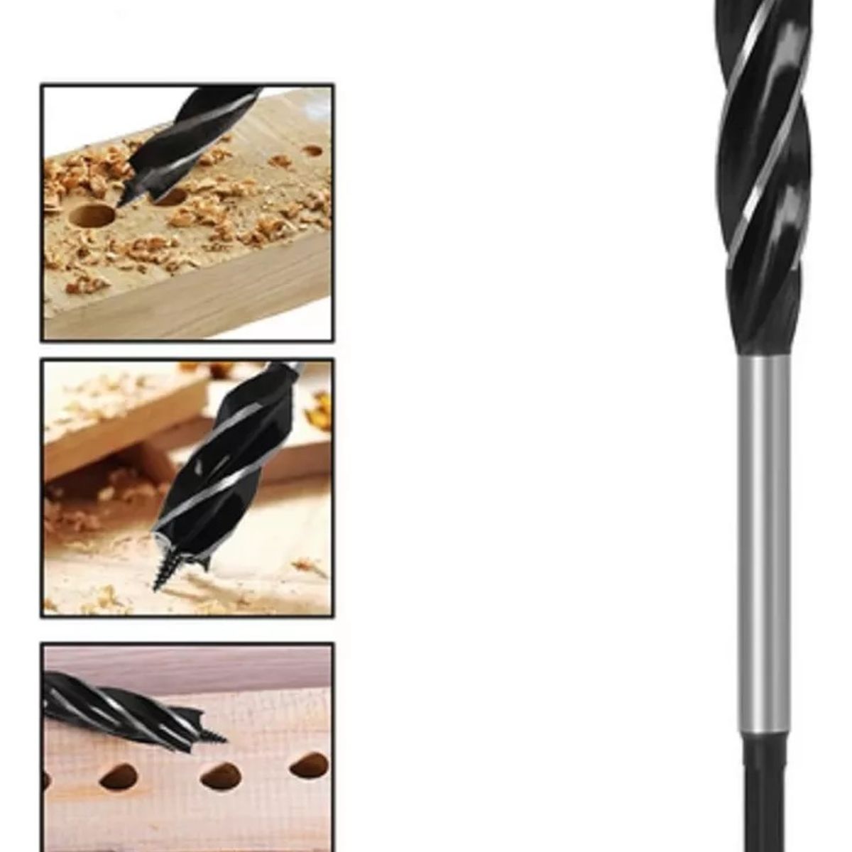 GENERICO - Broca Madera Vigas Helicoidal Vástago Taladro 1 pcs 30 mm