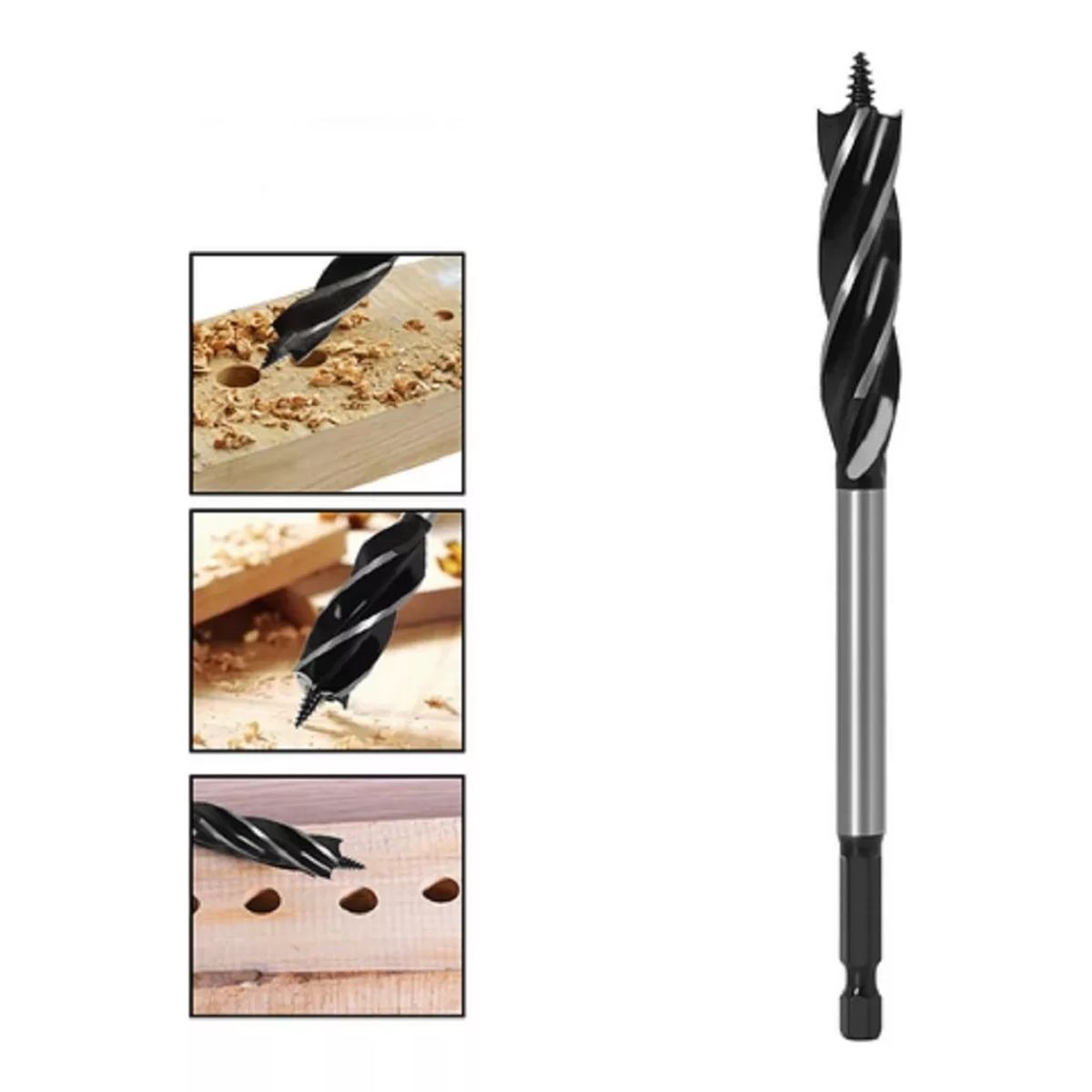 GENERICO - Broca Madera Vigas Helicoidal 1pcs 28 mm