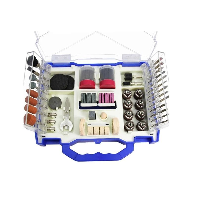 GENERICO - Caja Juego Set Accesorios Para Dremel 145 Piezas Mix