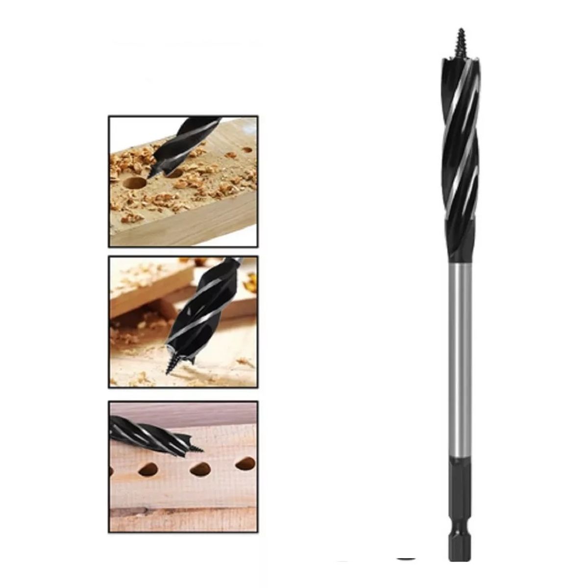 GENERICO - Broca Madera Vigas Helicoidal 1pcs 26 mm