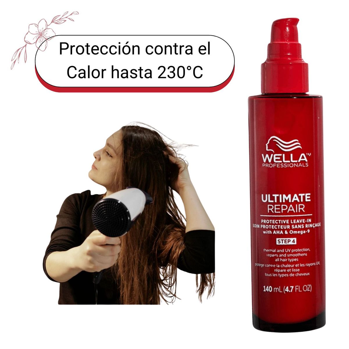 WELLA - Protective Wella  Leave In Ultimate Repair 140ml  Protector Térmico