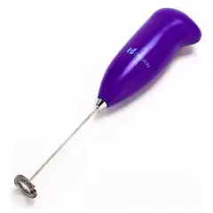 GENERICO - Mini Batidor Revolvedor De Café Y Espuma Leche Batidor Morado