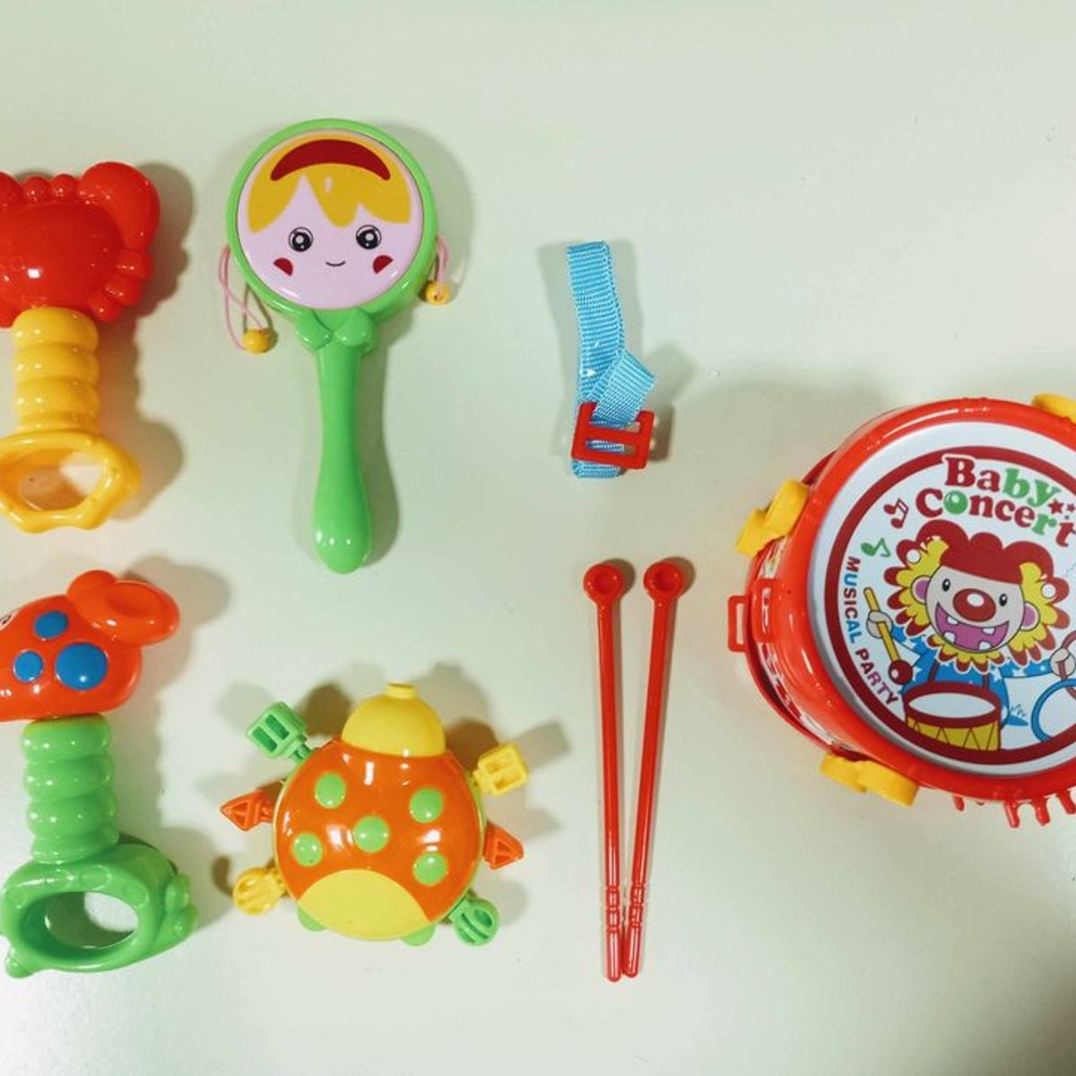 GENERICO - Set sonajeros para bebe