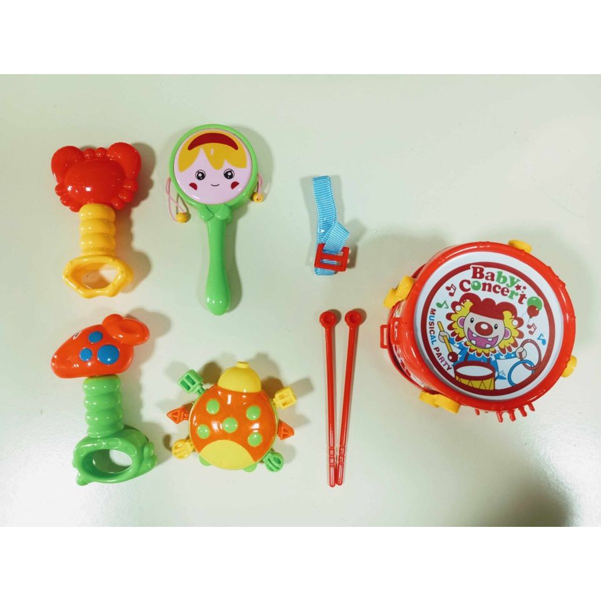 GENERICO - Set sonajeros para bebe