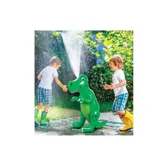 GENERICO - Dinosaurio Inflable De Verano Rociador De Agua Niños Verde