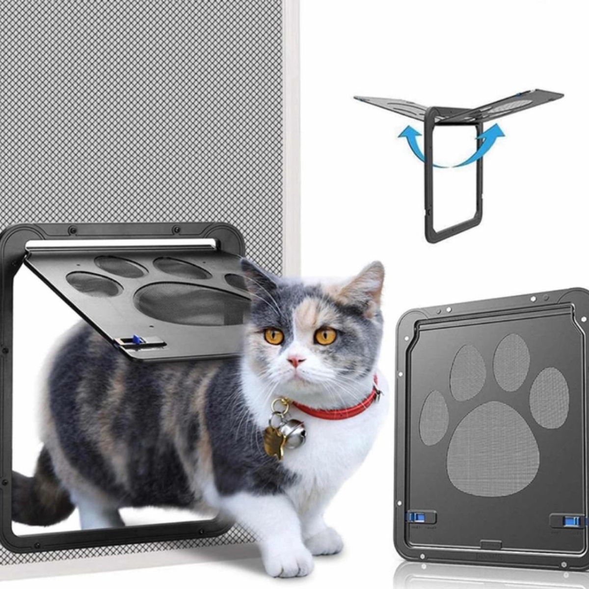 GENERICO - Puerta Para Mascotas Pequeñas 29x24cm