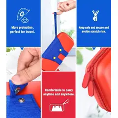 GENERICO - Estuche para Nintendo Switch Mario porta tarjetas de juego