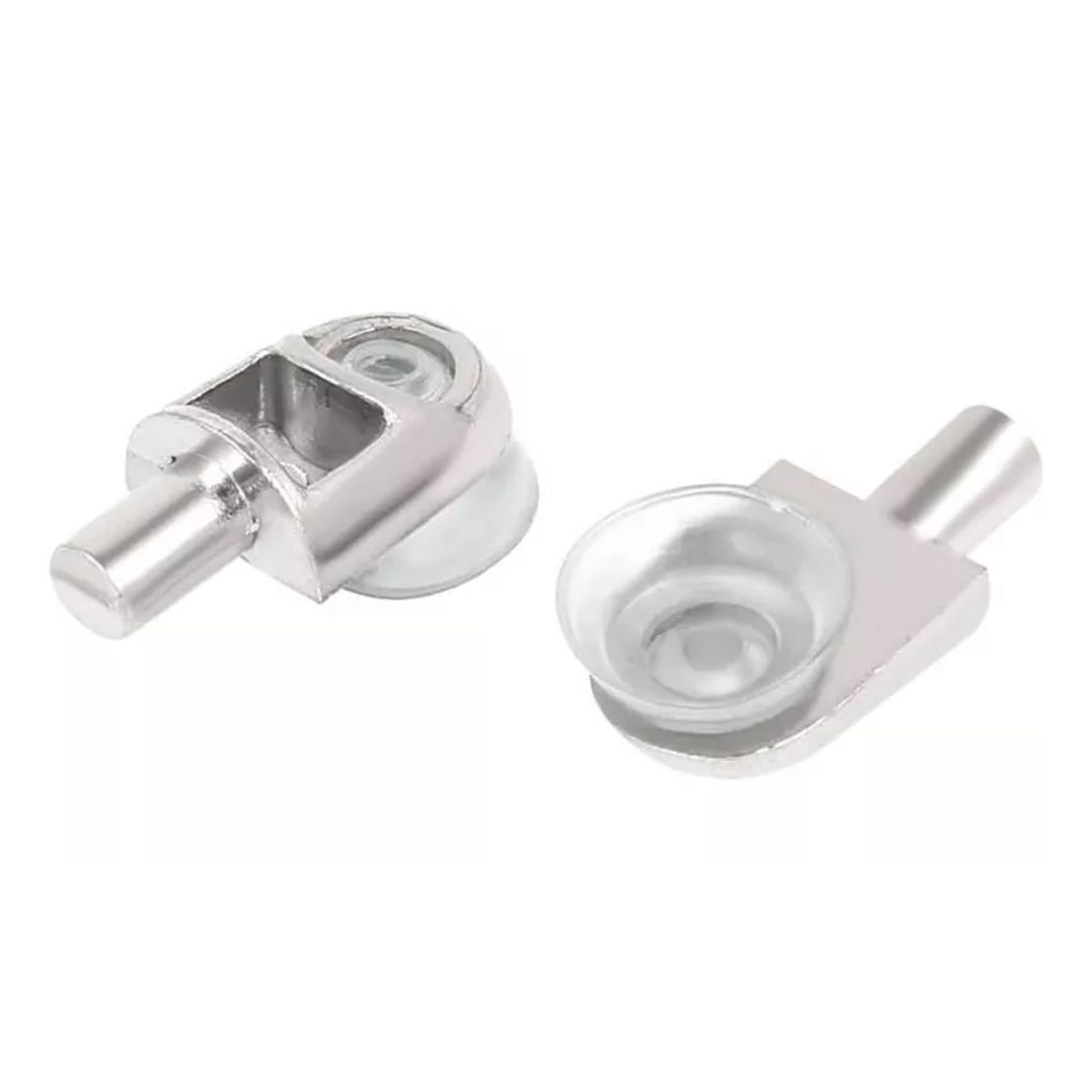 GENERICO - Soporte Repisa Mueble Ventosa Vidrio Embutido 10 Piezas