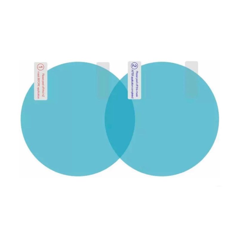 GENERICO - Lamina Protector Antiempañante Espejo Antilluvia Retrovisor