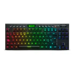 REDRAGON - Teclado Gamer Horus TKL Black K621 Sw Red Wireless