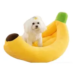 GENERICO - Cama Para Perros Y Gatos Talla M Cama Modelo Banano
