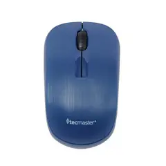TECMASTER - Mouse Inalambrico Ambidiestro Azul TM-100502-BL - Crazygames