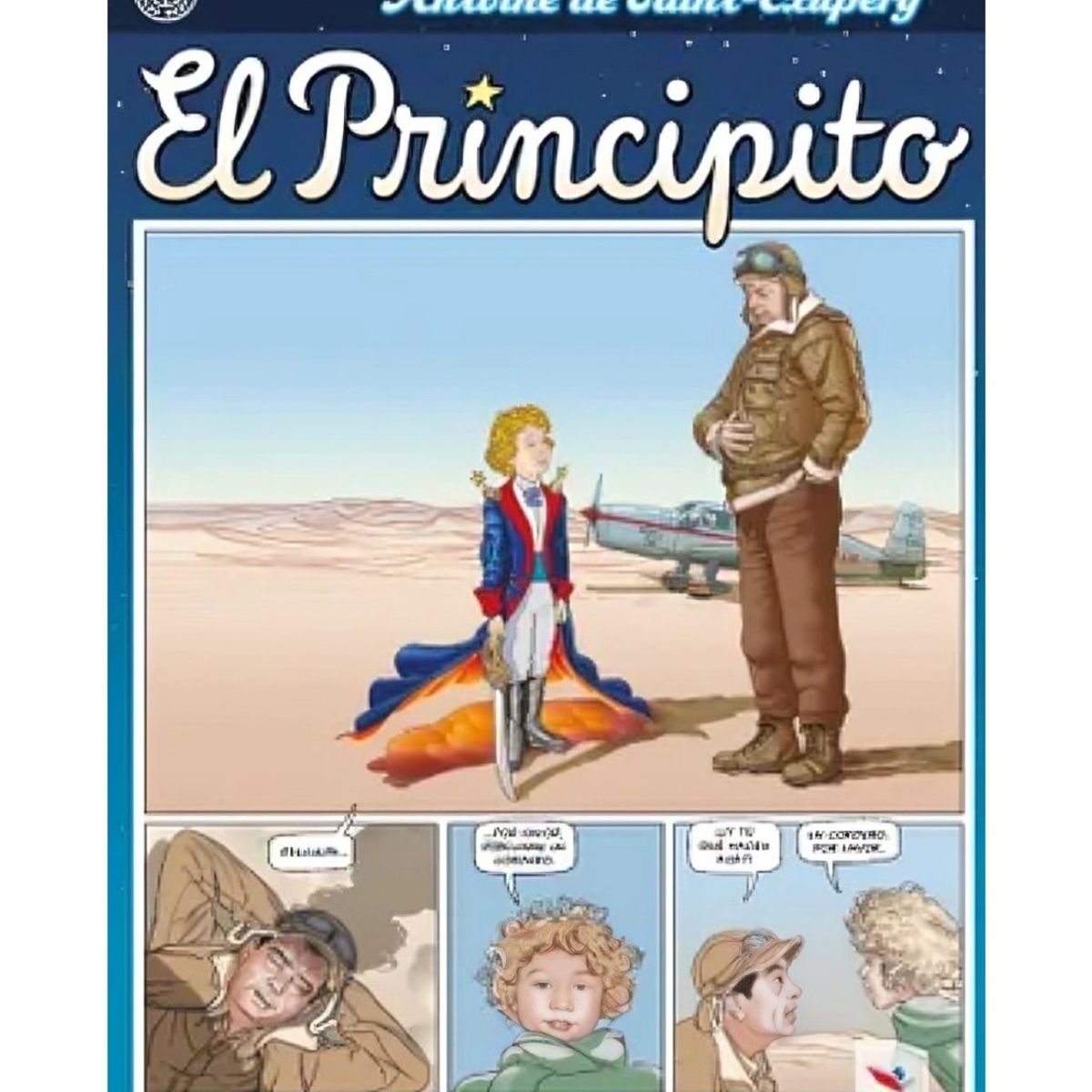 TOP10BOOKS - LIBRO EL PRINCIPITO NOVELA GRAFICA / EDITORIAL EOS / SAINT EXUPERY ANTOINE DE