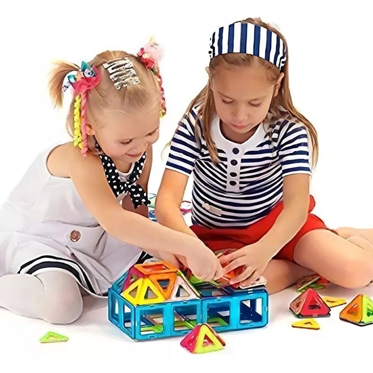 GENERICO - Juego Set De Bloques Magnético 28 Piezas