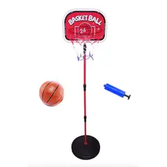 GENERICO - Soporte Baloncesto Altura Ajustable Niños + Balón + Inflador
