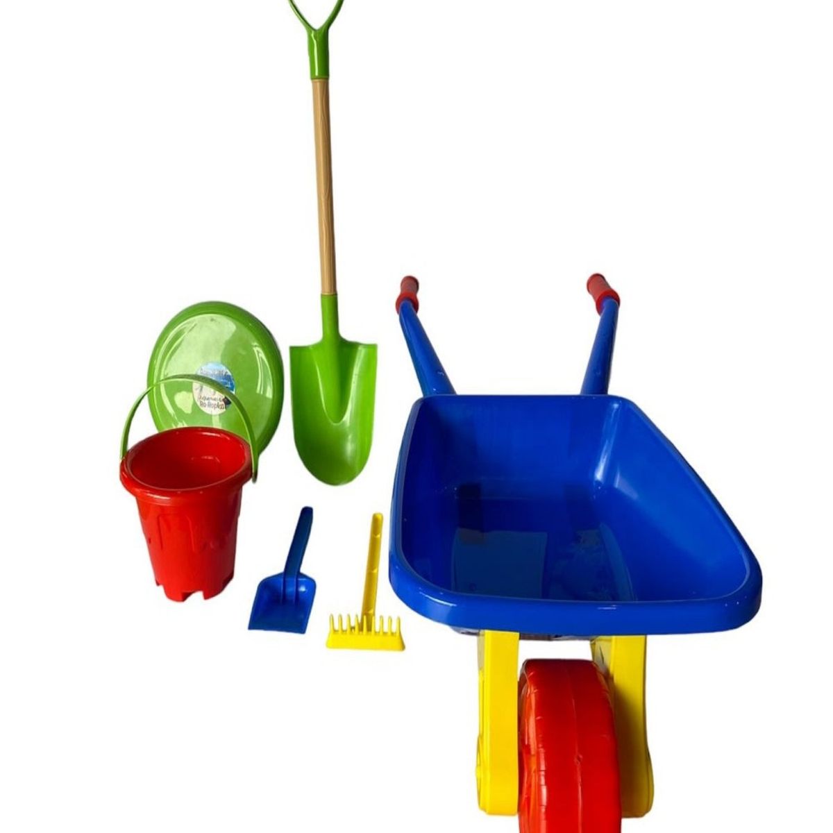 GENERICO - Carretilla Playera Infantil con Accesorios para Arena 25o2