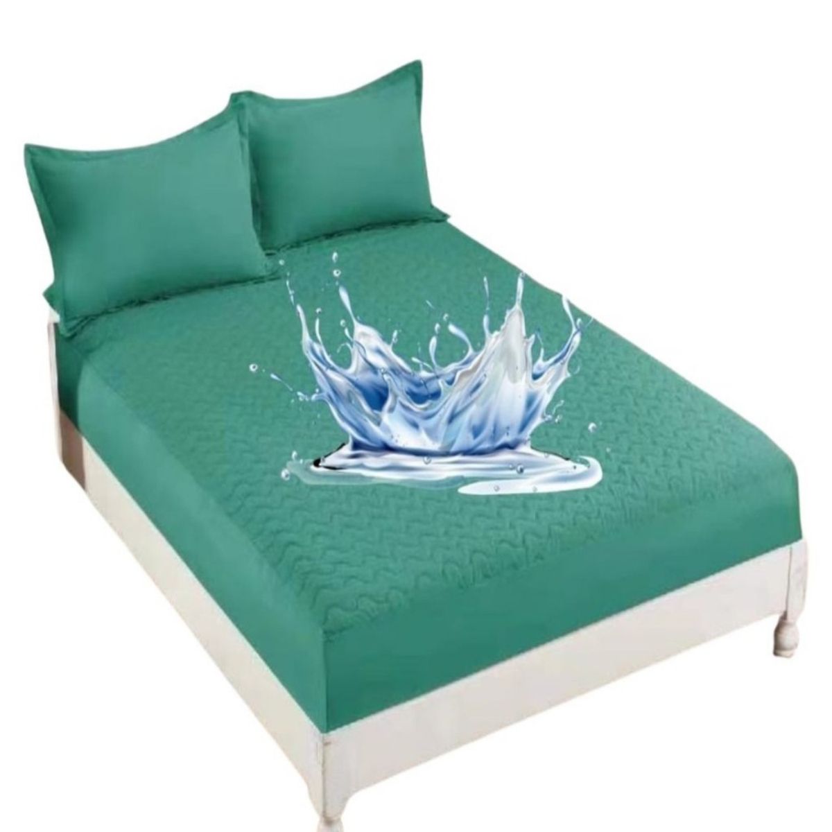 GENERICO - Protector Colchón Super King Impermeable 200x200 2n3