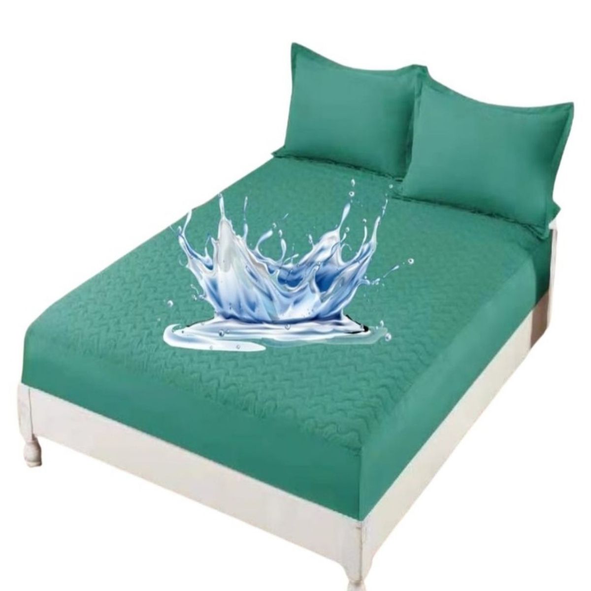 GENERICO - Protector Colchón Super King Impermeable 200x200 2n3