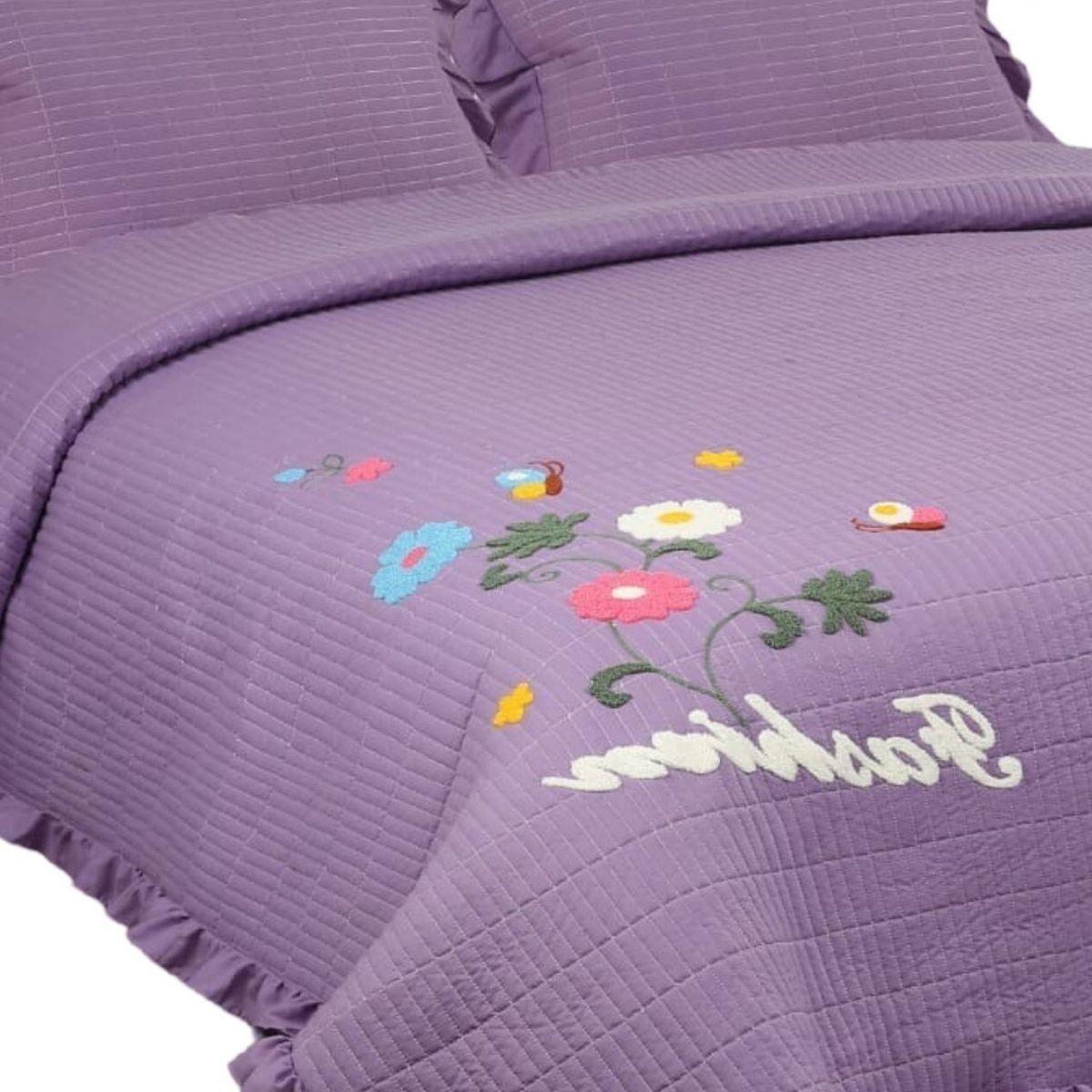 GENERICO - Cubrecama Quilt 2 Plazas - Primavera Verano B6