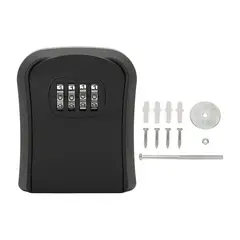 GENERICO - Caja Fuerte Caja De Almacenamiento Para Llave De Pared
