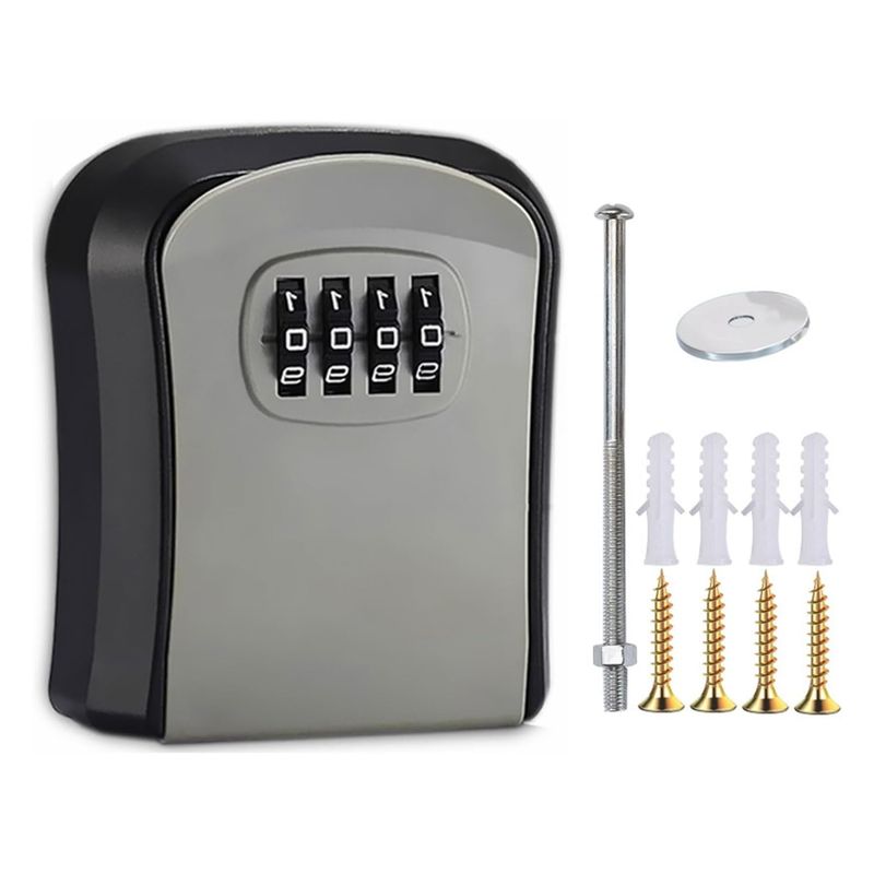 ATURE - Caja Fuerte Caja De Almacenamiento Para Llave De Pared