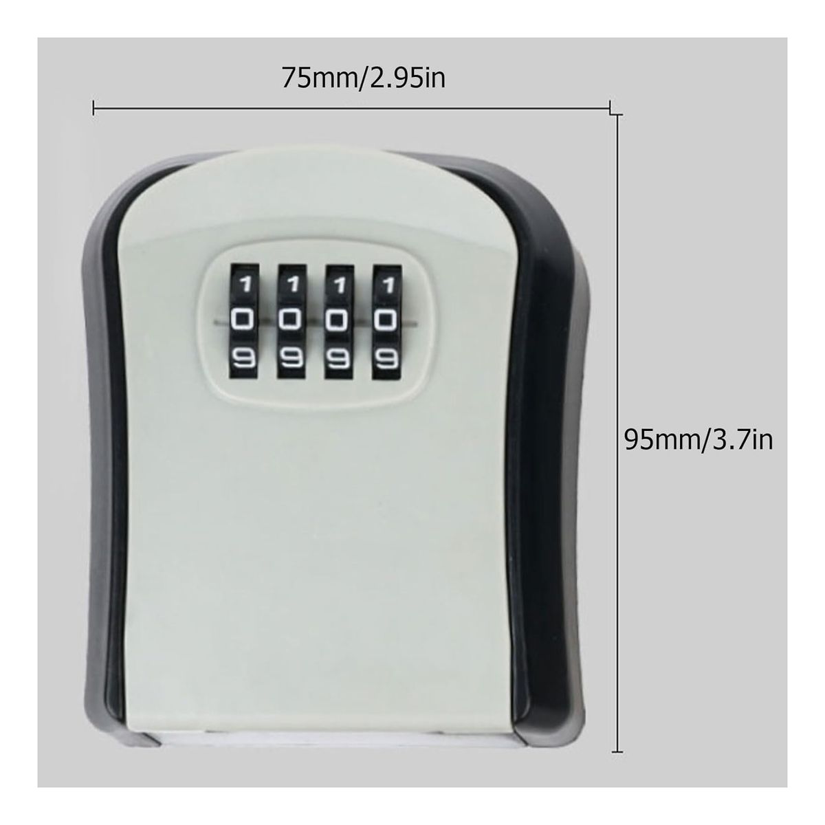 ATURE - Caja Fuerte Caja De Almacenamiento Para Llave De Pared