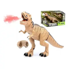 BESTOYS - Dinosaurio Animatronic T Rex C Remoto Humo sonidos Grande
