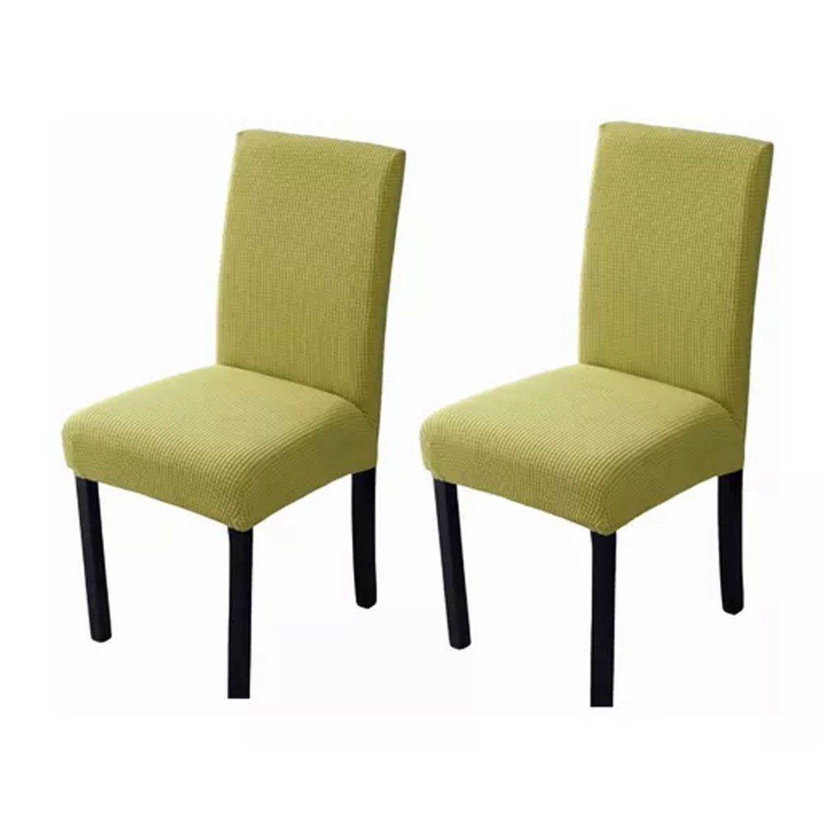 EDWINAYY - Fundas Cubre Sillas Premium Tela Grues Para De Comedor 2pack