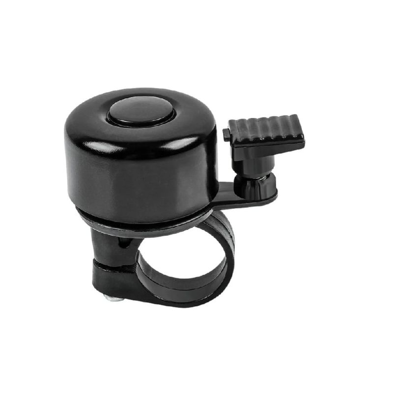 GENERICO - Campana Campanilla Timbre Mini Para Bicicleta Black