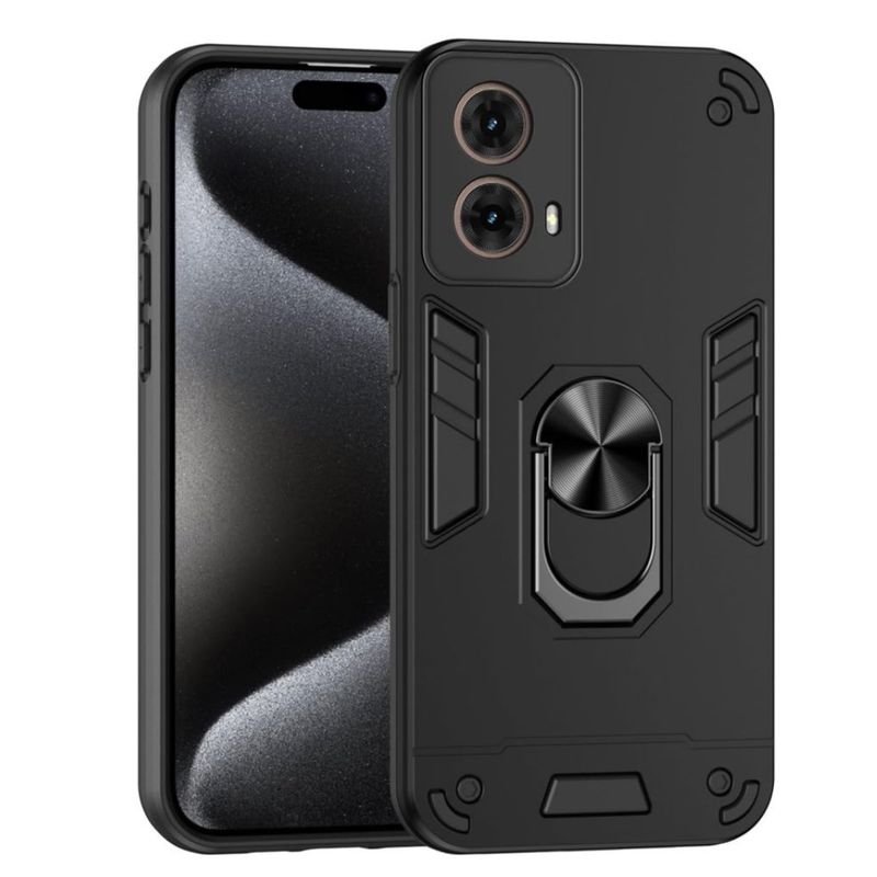 GENERICO - Carcasa Funda Anti golpe para Motorola G85 - Negro