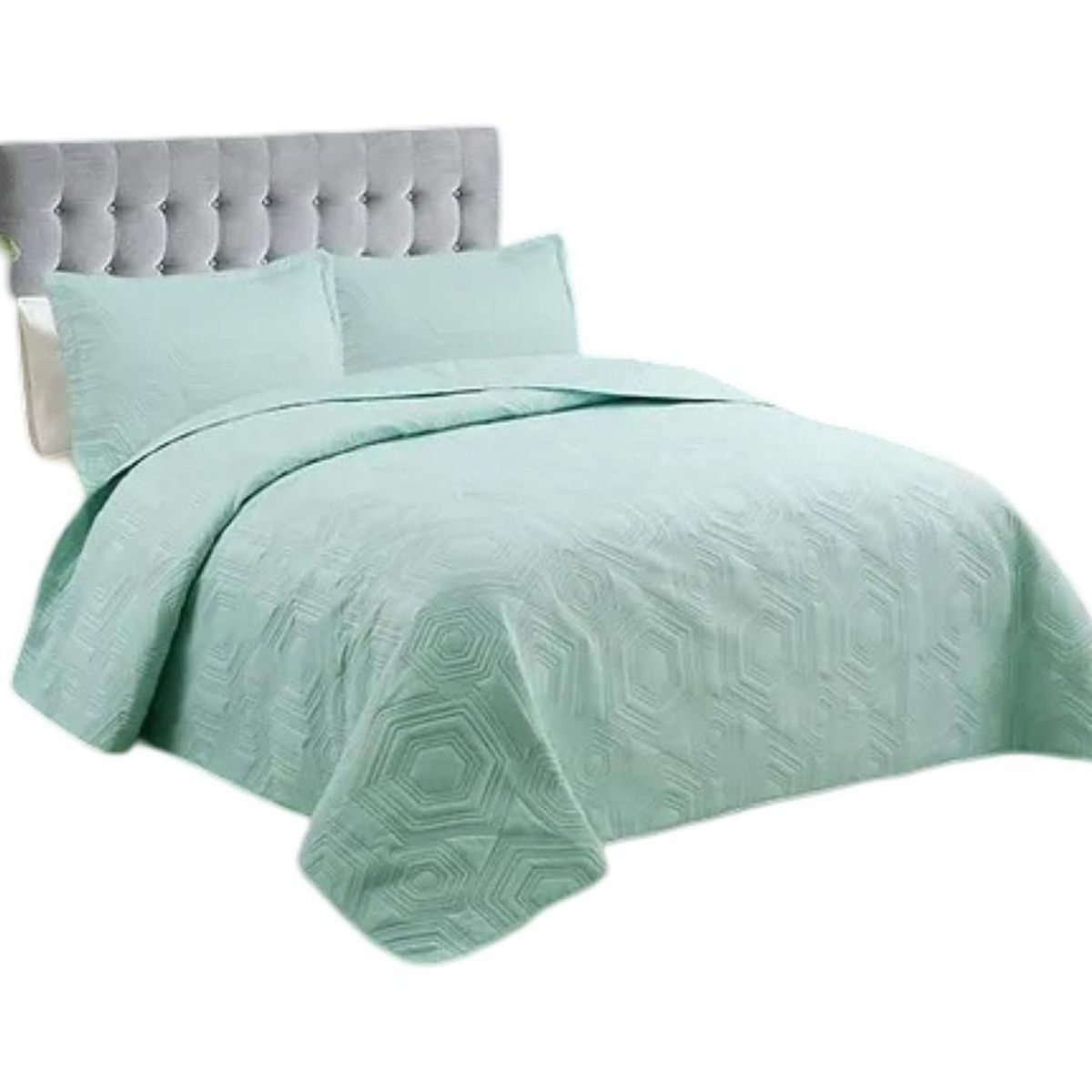 GENERICO - Cubrecama Quilt 2 Plazas Verano - Ligero y Suave E2