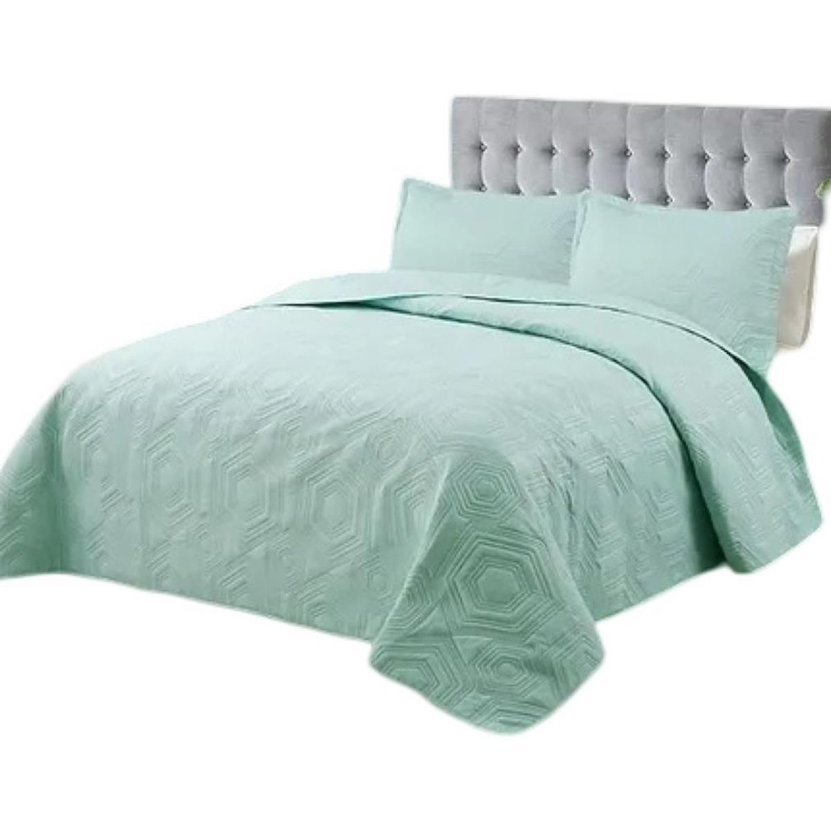 GENERICO - Cubrecama Quilt 2 Plazas Verano - Ligero y Suave E2