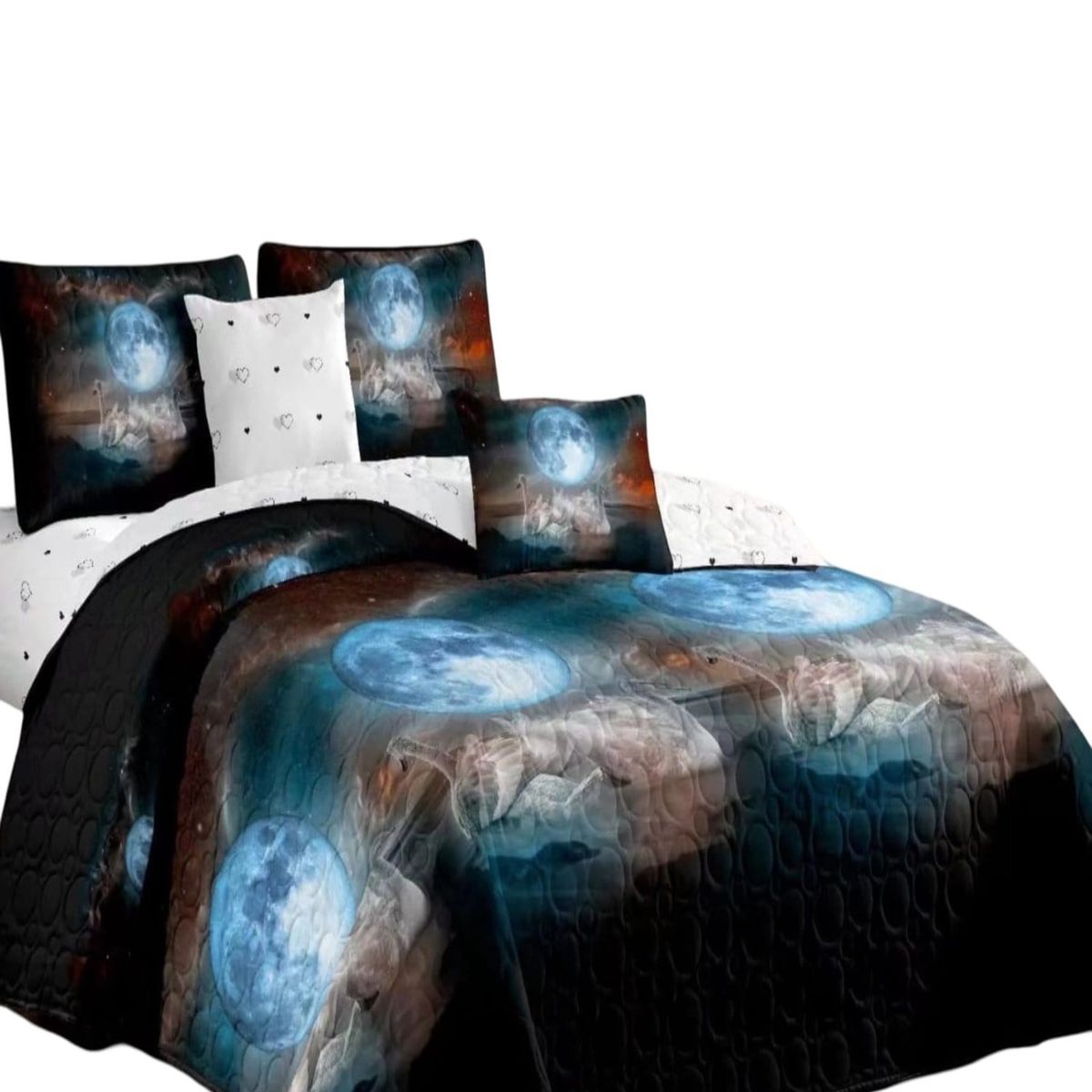 GENERICO - Quilt 2 Plazas Diseño - Cubrecama Primavera Verano B11_.