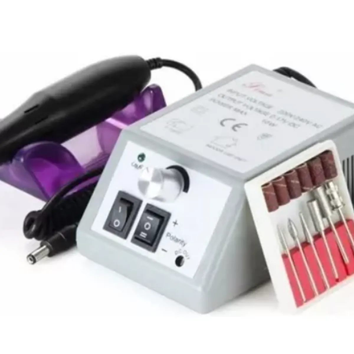GENERICO - Maquina Torno Uñas Manicure Pedicure Pulidor Eléctrico